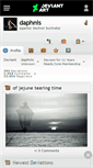 Mobile Screenshot of daphnis.deviantart.com