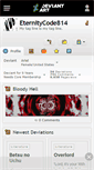 Mobile Screenshot of eternitycode814.deviantart.com