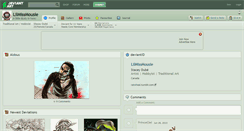 Desktop Screenshot of lilmissmousie.deviantart.com