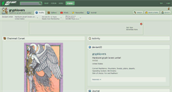 Desktop Screenshot of gryphlovers.deviantart.com