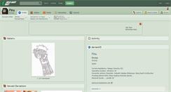 Desktop Screenshot of firu.deviantart.com