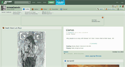 Desktop Screenshot of anneagoewin.deviantart.com