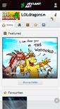 Mobile Screenshot of loldragons.deviantart.com