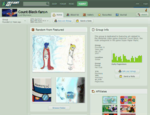 Tablet Screenshot of count-bleck-fans.deviantart.com