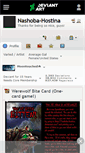 Mobile Screenshot of nashoba-hostina.deviantart.com