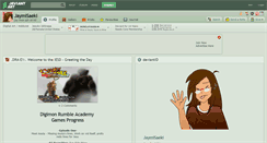 Desktop Screenshot of jaymisaeki.deviantart.com