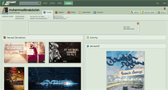 Desktop Screenshot of muhammadibnabdullah.deviantart.com