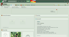 Desktop Screenshot of hiliary.deviantart.com