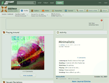 Tablet Screenshot of doblece.deviantart.com