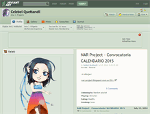 Tablet Screenshot of celebel-quettandil.deviantart.com