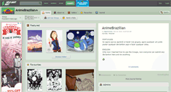 Desktop Screenshot of animebrazilian.deviantart.com