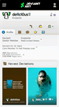 Mobile Screenshot of delici0us.deviantart.com