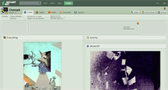 Desktop Screenshot of chemam.deviantart.com