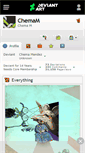 Mobile Screenshot of chemam.deviantart.com