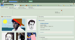 Desktop Screenshot of endparentheses.deviantart.com