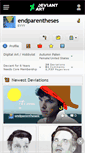 Mobile Screenshot of endparentheses.deviantart.com