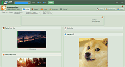 Desktop Screenshot of harmendani.deviantart.com