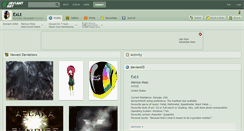 Desktop Screenshot of exlt.deviantart.com
