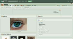 Desktop Screenshot of gregfox.deviantart.com