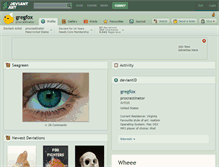 Tablet Screenshot of gregfox.deviantart.com