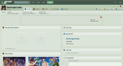 Desktop Screenshot of darkangeljudas.deviantart.com