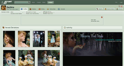 Desktop Screenshot of dezhire.deviantart.com