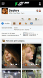 Mobile Screenshot of dezhire.deviantart.com