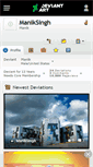 Mobile Screenshot of maniksingh.deviantart.com