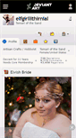 Mobile Screenshot of elfgirllithirnial.deviantart.com