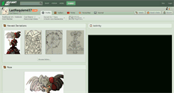 Desktop Screenshot of lastrequiem657.deviantart.com