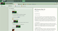 Desktop Screenshot of gamecomplete.deviantart.com