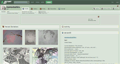 Desktop Screenshot of momoxtoshiro.deviantart.com