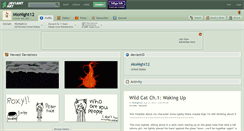 Desktop Screenshot of mionight12.deviantart.com