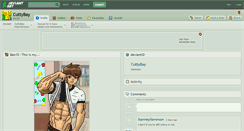 Desktop Screenshot of cuttybay.deviantart.com