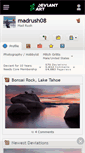 Mobile Screenshot of madrush08.deviantart.com