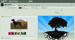 Desktop Screenshot of night-mother.deviantart.com