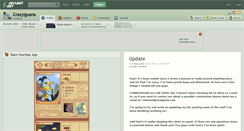 Desktop Screenshot of crazyiguana.deviantart.com