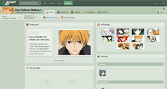 Desktop Screenshot of kyo-sohma-otakus.deviantart.com