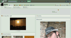 Desktop Screenshot of dacura.deviantart.com