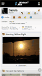 Mobile Screenshot of dacura.deviantart.com