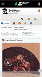Mobile Screenshot of evelmash.deviantart.com
