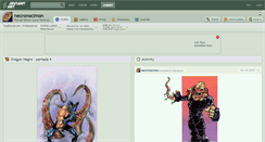 Desktop Screenshot of necronocimon.deviantart.com