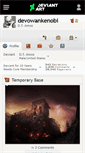 Mobile Screenshot of devowankenobi.deviantart.com