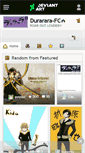 Mobile Screenshot of durarara-fc.deviantart.com