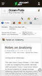 Mobile Screenshot of ocean-flute.deviantart.com