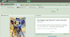 Desktop Screenshot of jacqueline-victoria.deviantart.com