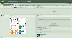 Desktop Screenshot of elementalfurries.deviantart.com
