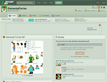 Tablet Screenshot of elementalfurries.deviantart.com