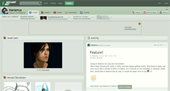 Desktop Screenshot of mariamus.deviantart.com