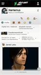 Mobile Screenshot of mariamus.deviantart.com